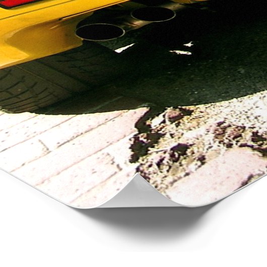 ブロンド ポスター (角)