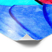 ブロンド・マーメイドの写真プリント フォトプリント            (角)