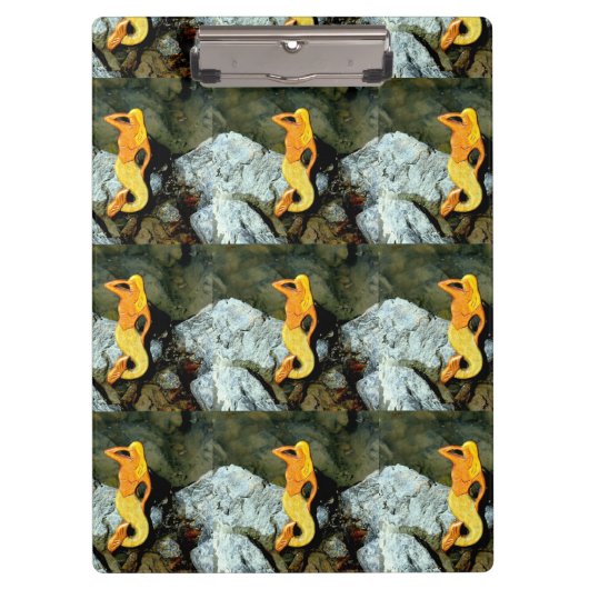 ブロンド・ルックアウトの人魚 クリップボード (正面)