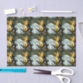 ブロンド・ルックアウトの人魚 薄葉紙 (クラフト)