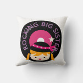 ブロンド・ロッキング姉 クッション (裏面)