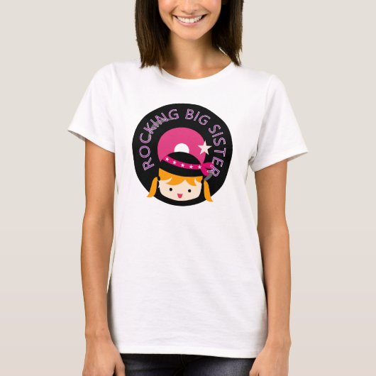 ブロンド・ロッキング姉 Tシャツ (正面)