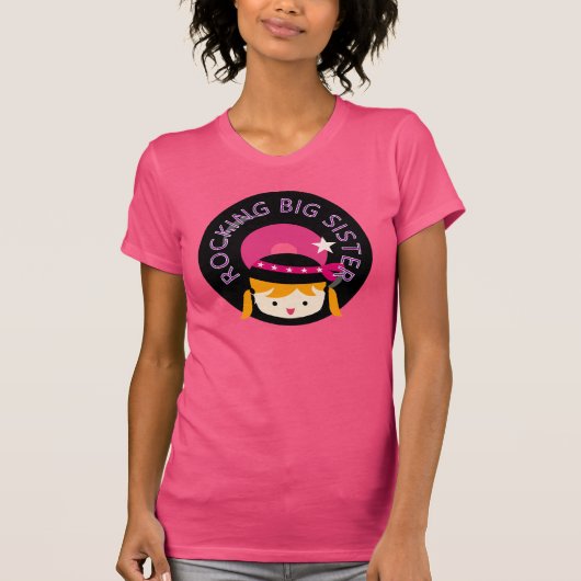 ブロンド・ロッキング姉 Tシャツ (正面)