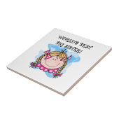 ブロンド・ワールド最高のの姉の贈り物 タイル (側面)