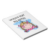 ブロンド・ワールド最高のの姉の贈り物 ノートパッド (アングル)