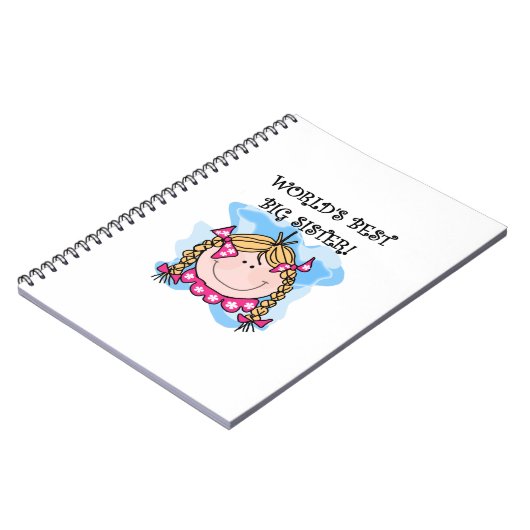 ブロンド・ワールド最高のの姉の贈り物 ノートブック (左側)