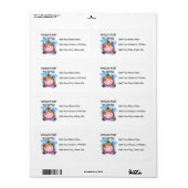 ブロンド・ワールド最高のの姉の贈り物 ラベル (フルシート)