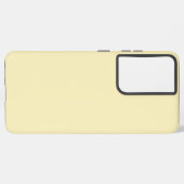 ブロンド（単色） SAMSUNG GALAXYケース (左側面)