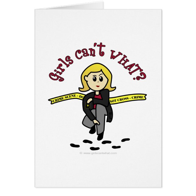 ブロンドCSIガール (正面)