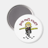 ブロンドCSIガール マグネット (正面/裏面)