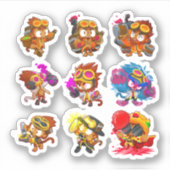 ブロンドtd 6 シール (正面)