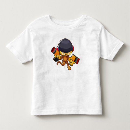 ブロンドtd 6 トドラーTシャツ (正面)