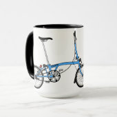 ブロンプトン自転車 マグカップ (正面左)