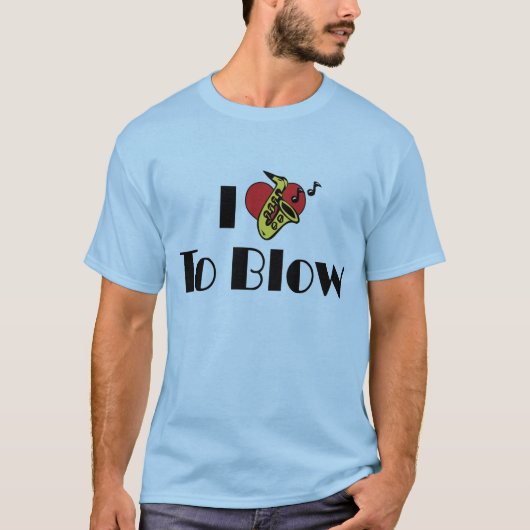 ブローが好きな人のためのTシャツ Tシャツ (正面)