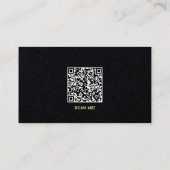 ブローとラッシュカスタムQRプロフェッショナル 名刺 (裏面)