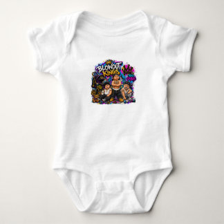 ブローアウトキングズボディスーツ ベビーボディスーツ