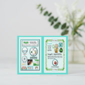 ブローガチ – 臭素取引カード ポストカード (スタンド正面)