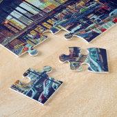 ブロークリンブリッジニューヨークジグソーパズル ジグソーパズル (側面)