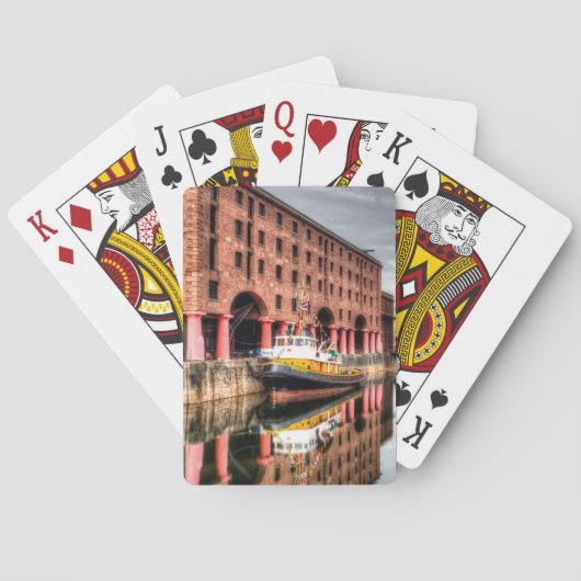 ブロークレバンクトゥグボートアルバート波止場 トランプ (裏面)