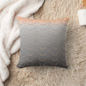 ブロークンサークルアールデコグレーピーチ クッション (ブランケット)