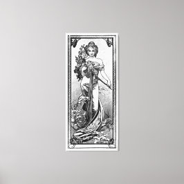 ブロークンブローズバイアルフォンスミュシャ キャンバスプリント