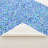 ブロークン万華鏡のように千変万化するパターンシェルパブランケット シェルパブランケット (3/4)