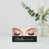 ブロース&ラッシュサロン 名刺 (スタンド正面)