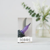 ブローズアフターケアPMUマイクロブレーディングヘナサロンブシン 名刺 (スタンド正面)