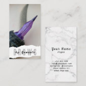 ブローズアフターケアPMUマイクロブレーディングヘナサロンブシン 名刺 (正面/裏面)