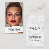 ブローズアフターケアPMUマイクロブレーディングヘナサロンブシン 名刺 (正面/裏面)