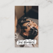 ブローズアフターケアPMUマイクロブレーディングヘナサロンブシン 名刺 (正面)