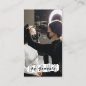 ブローズアフターケアPMUマイクロブレーディングヘナサロンブシン 名刺 (正面)