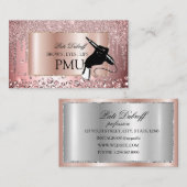 ブローズアフターケアPMUマイクロブレーディングヘナサロン 名刺 (正面/裏面)