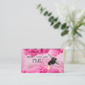 ブローズアフターケアPMUマイクロブレーディングヘナサロン 名刺 (スタンド正面)