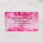 ブローズアフターケアPMUマイクロブレーディングヘナサロン 名刺 (裏面)