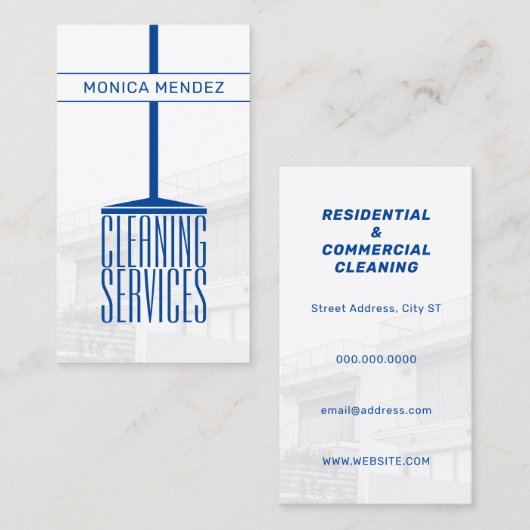 ブローチおもしろいプロフェッショナルカバー 名刺 (正面/裏面)