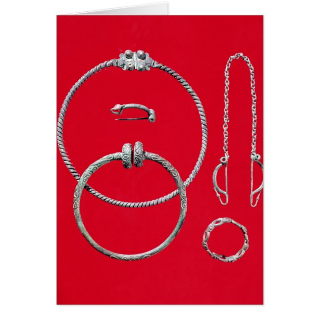 ブローチを含む選択の宝石類、 (正面)