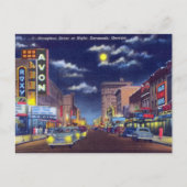 ブロートン通りアットナイトサバンナGAヒストリック ポストカード (正面)