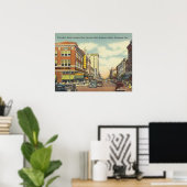 ブロートン通りサバンナGAヴィンテージ ポスター (ホームオフィス)