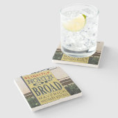 ブロードの少し北、SNOBチャールストン ストーンコースター (横)