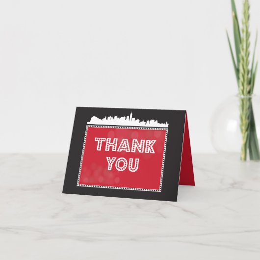 ブロードウェイのバーのバルミツワーのクラシックな招待状 招待状 (正面)