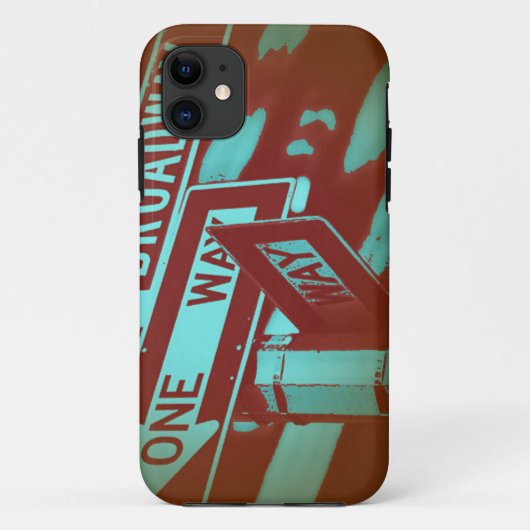 ブロードウェイの印 Case-Mate iPhoneケース (裏面)
