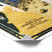 ブロードウェイの明かりごとに壊れたハートがある ポスター (角)