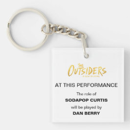 ブロードウェイの調査発表 キーホルダー