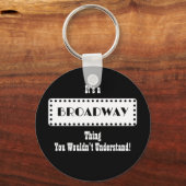 ブロードウェイキーチェーン キーホルダー (正面)