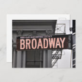 ブロードウェイグリッター ポストカード (正面/裏面)