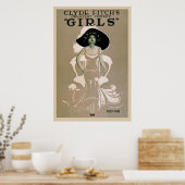 ブロードウェイショーガールズコメディヴィンテージポスター ポスター (キッチン)