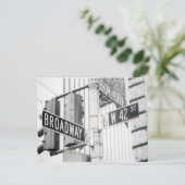 ブロードウェイタイムズスクエアポストカード ポストカード (スタンド正面)