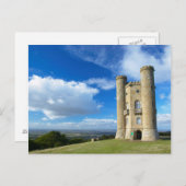 ブロードウェイタワー、近ブロードウェイ、ウースターシャー2 ポストカード (正面/裏面)