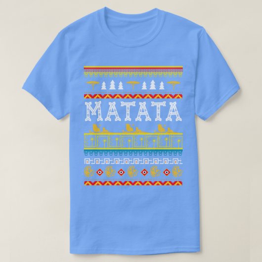 ブロードウェイマッチングクリスマス Tシャツ (デザイン正面)